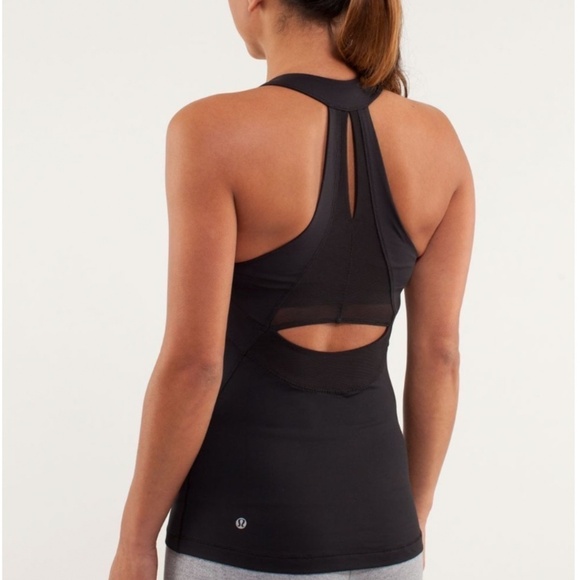 Lululemon Run: Make It Count Tank | Black | Size 4 - Picture 1 of 6